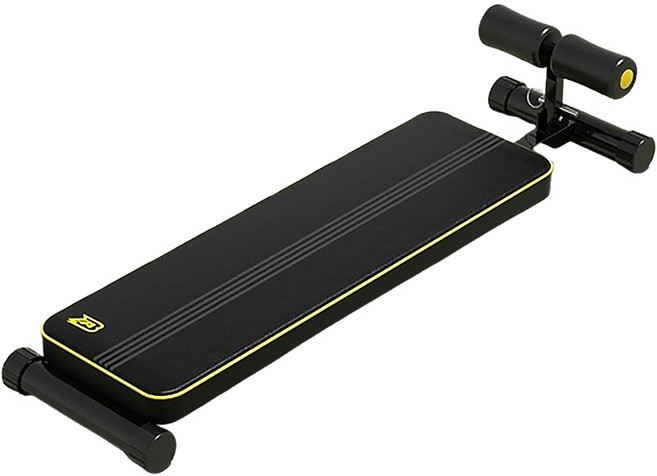 리브에어 싯업보드 복근운동기구 홈트용 윗몸일으키기 싯업벤치, 블랙
