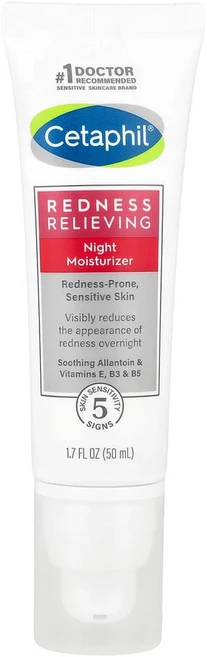 세타필 홍조 완화 나이트 모이스처라이저 50g(1.7fl oz), CET88904, 1개 - 쿠팡