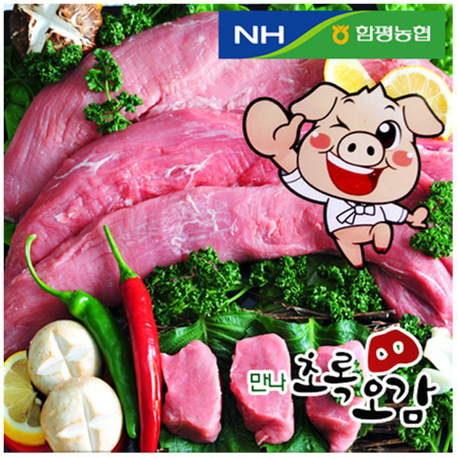 함평농협만나초록오감 안심, 500g 잡채용, 1개