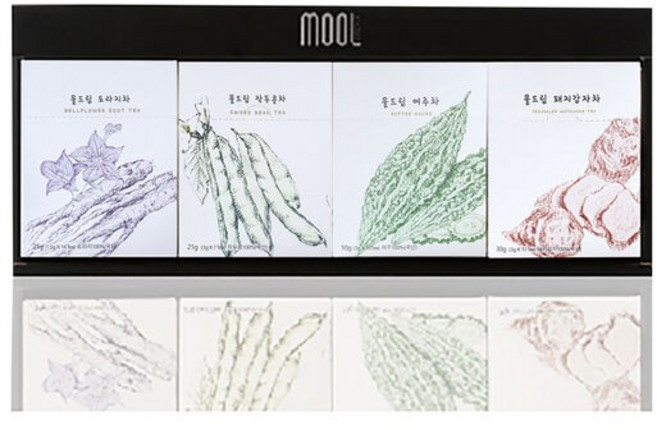 [물드림] 선물세트 4종 SET 여주차작두콩차도라지차돼지감자차, 단품, 1개