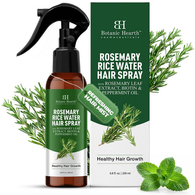 Botanic Hearth Rosemary Rice Water Spray for Hair Growth 200ml, 1개