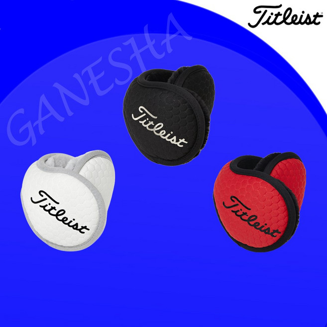 타이틀리트 이어워머 골프 귀마개 따뜻한 겨울 방한 용품 골프 귀워머 윈터테크, 화이트, 1개