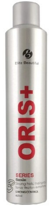ORIS 歐詩 400ml 持久定型 抗毛躁 各式髮型適用, 1個, 3號強效定型噴霧-銀瓶