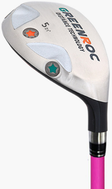 주니어 유틸리티우드 5번(19도)-블루 핑크 아화골프, 100~110cm-핑크계열