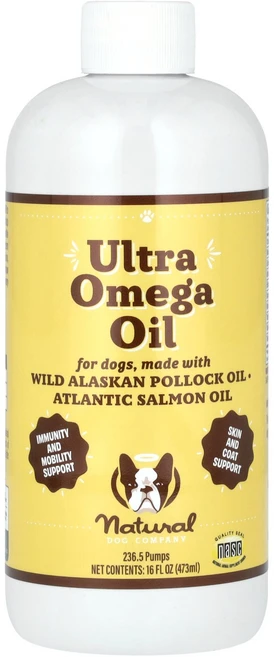 내추럴 도그 컴퍼니 울트라 오메가오일 강아지용 반려견용 16온스(473ml), 내추럴 도그 컴퍼니, 울트라 오메가오일,강아지용 반려견 - 쿠팡