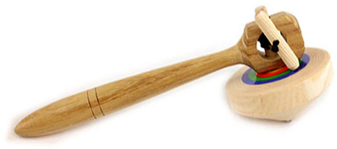 전통 놀이 태극 민속 나무 국내제작 학습준비물 체육 보드게임 단체 선물 장난감, 태극 민속 팽이, 1개