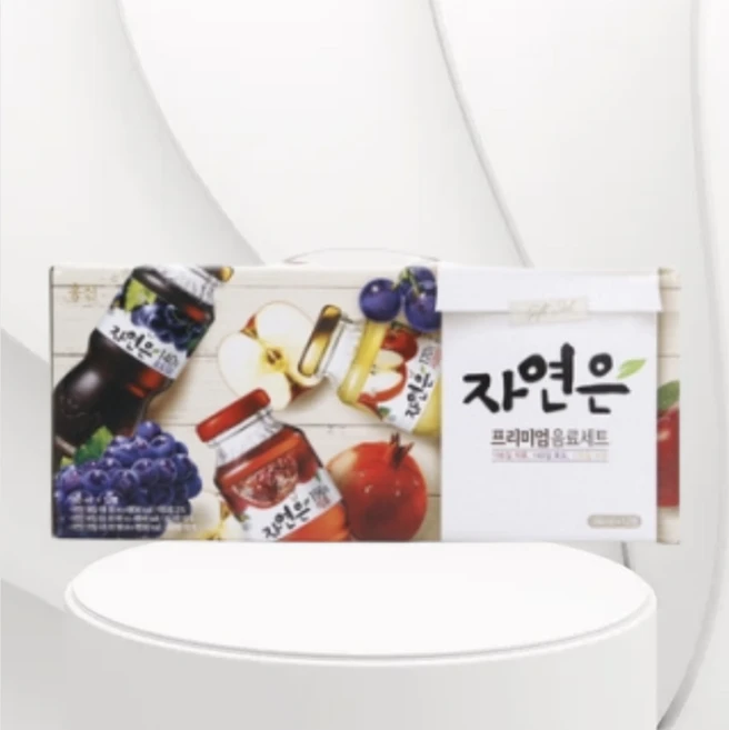 웅진식품 자연은 프리미엄 음료세트 음료수선물세트 매장음료수 병음료수, 180ml, 24개 - 쿠팡