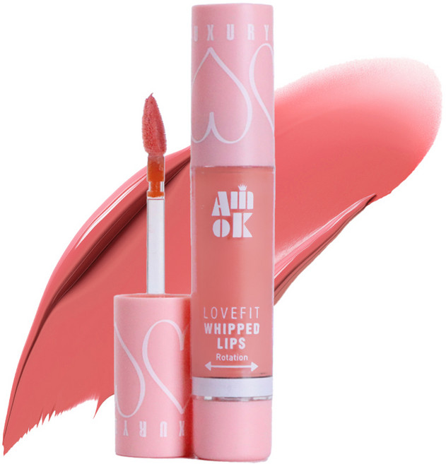 아미옥 러브핏 휘핑 립스 틴트, M133 달달복숭아, 1개