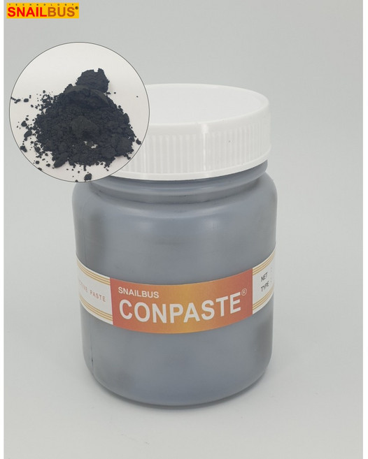 흑연가루 목탄 콘테 200ml 소형입자 (실습붓포함), 1개