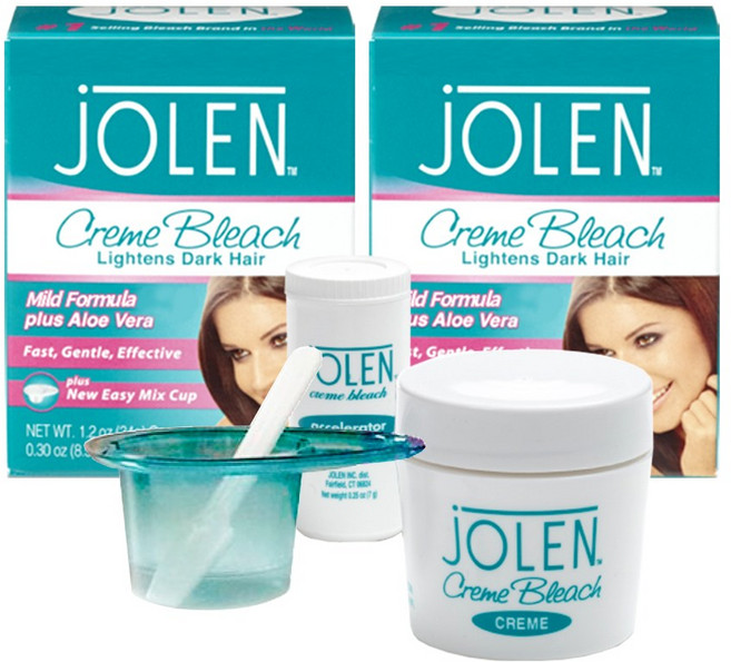 졸렌 크림 블리치 마일드 대용량, 34g, 2개