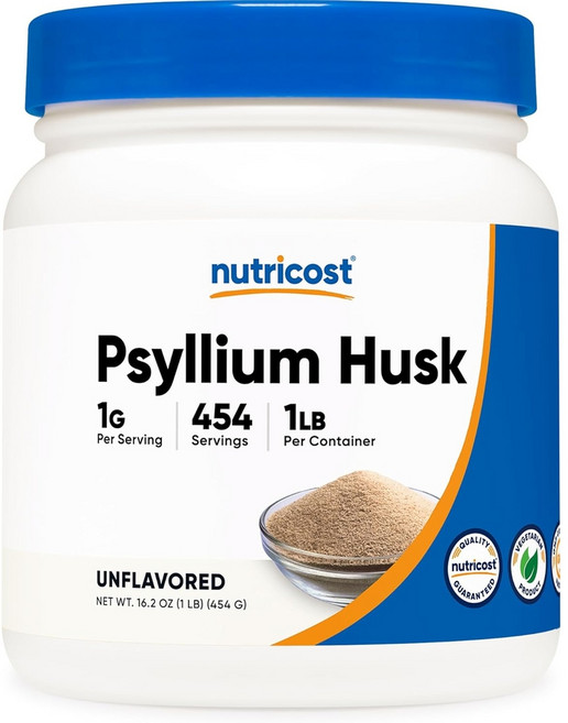 뉴트리코스트 차전자피 차전차피 식이섬유 454g, 1개