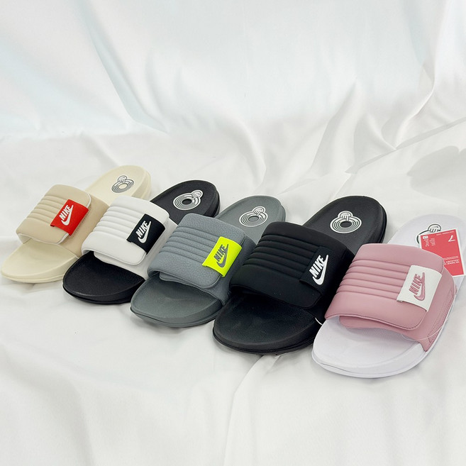 나이키 오프코트 어저스트 슬라이드 푹신한 실내 슬리퍼 ej090
