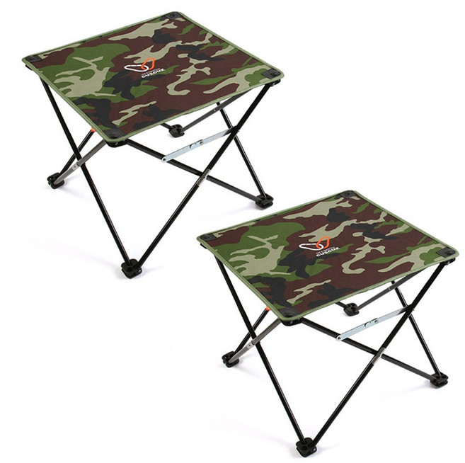 밀리터리 접이식 캠핑 테이블 1+1