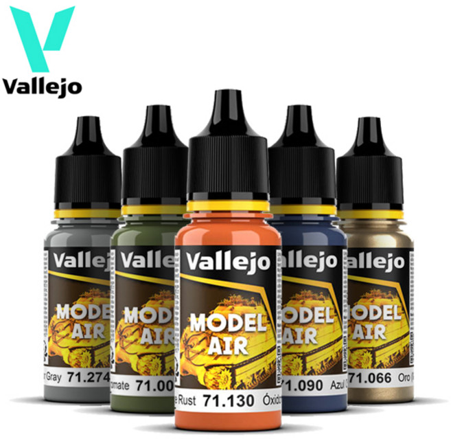 바예호 아크릴 도료 모델에어 시리즈, 049 Medium Sea Grey, 17ml, 1개