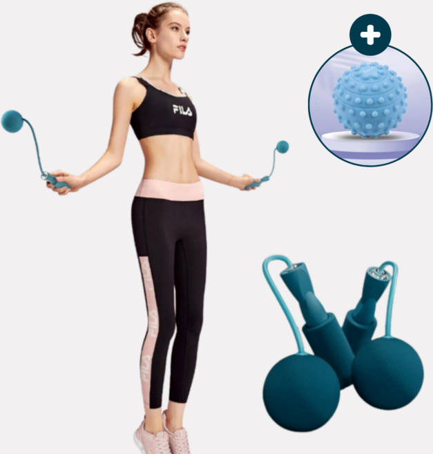 오너백 다이어트 무선 줄없는 줄넘기, 네이비, 1개