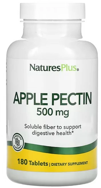 네이처스플러스 사과펙틴 애플펙틴 500mg 180정 수용성섬유, 1개, 기본 - 쿠팡