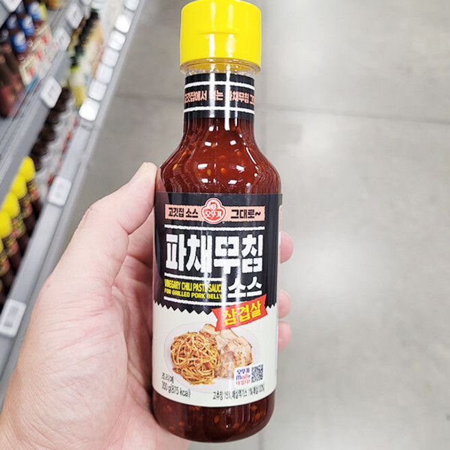 오뚜기 삼겹살 파채무침 소스, 단품, 350g, 1개