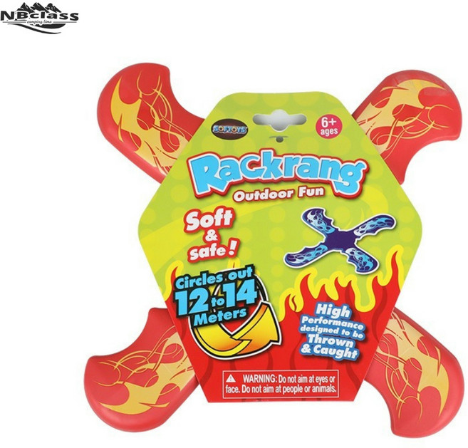 NBclass 캠핑게임 잘돌아오는 부메랑, 레드, 1개