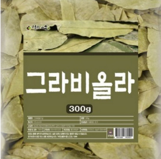그라비올라 건재 300g 인도네시아 % 자연식품 자연의영양성분 다이어트효과, 1개