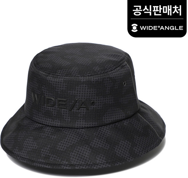 와이드앵글 공식 남성 CO 카모 패턴 햇 WMP24C07Z1 (정상가:79 000), Black, 1개