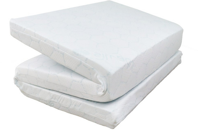 熊棉 SILVADUR銀離子三折床墊 8公分厚 台灣製造 單人加大 (105x188公分)