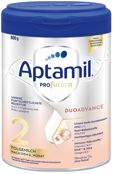 압타밀 프로푸투라 듀오어드밴스 분유 2단계, 1개, 800g