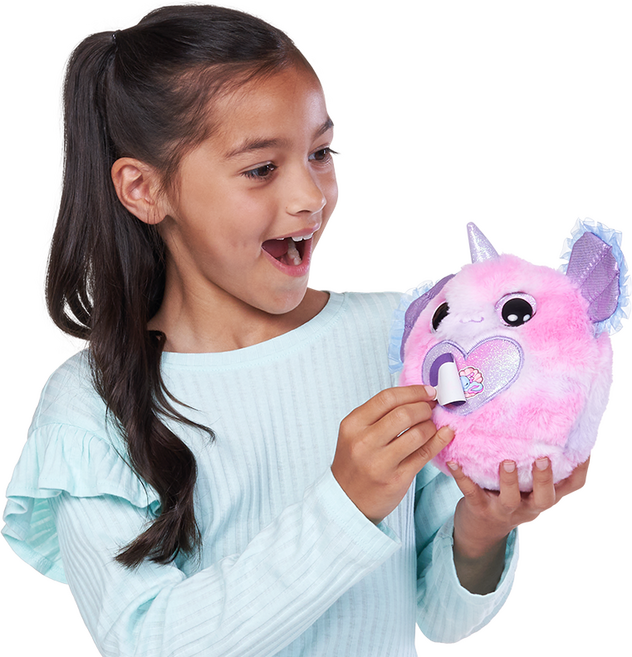 레인보우콘 아홀로틀콘 모찌 애착 유니콘 봉제 고양이 동물 애착 요정 인형, 1개, 혼합, 20cm