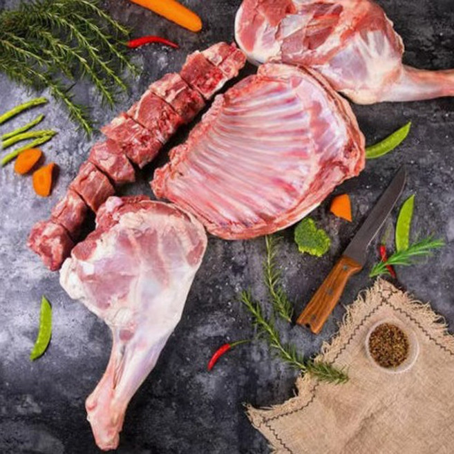 해빛담 호주산 흑염소 수육 염소 고기 전골, 1개, 2kg