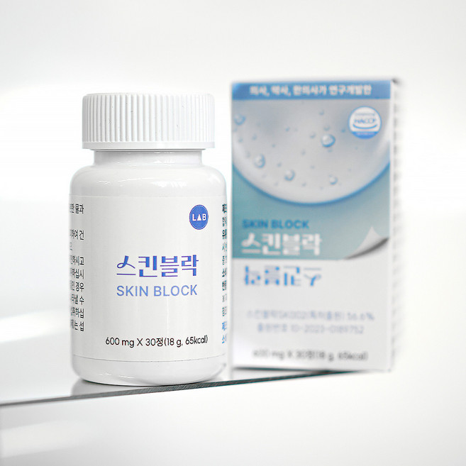 스킨블락 산뜻한 피부 관리 특허원료 판토텐산, 30정, 1개