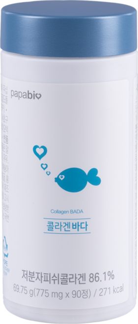 콜라겐 콜라겐바다 1일 1 500mg, 60정, 1박스