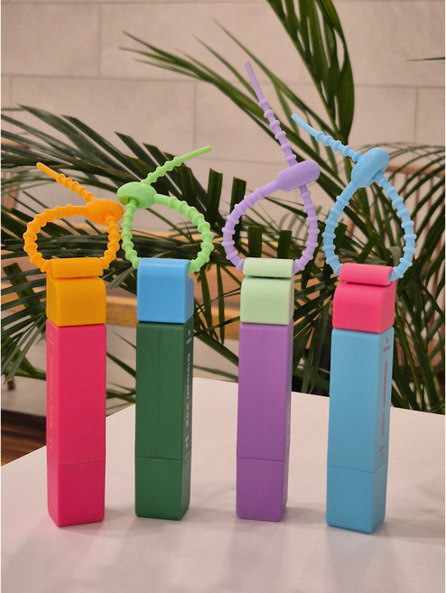 안전인증 누누마켓 휴대용 얼룩제거제 얼룩지우개 펜 세탁 키링, 1개, 핑크