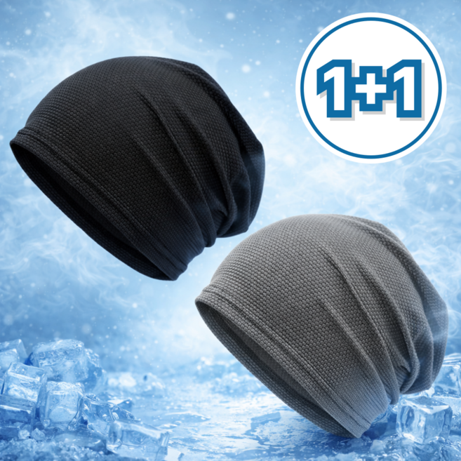 루아유 쿨링 메쉬 비니 여름 두건