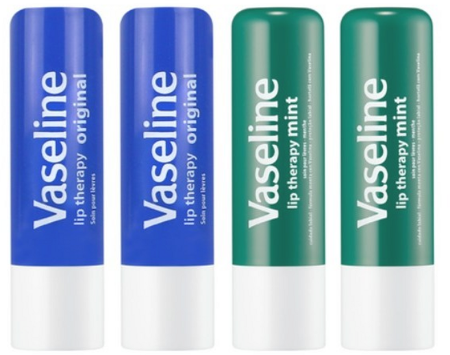 바세린 립 테라피 오리지널 민트 립밤 2종 세트, MINT + ORIGINAL, 4.8g, 6세트