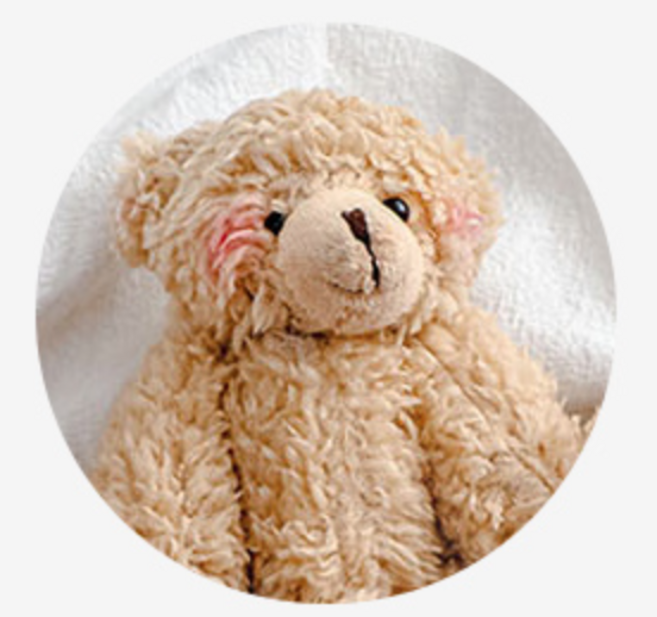 [낭만스토어] 몽총한 곰돌이 키링, 1개, 베이지