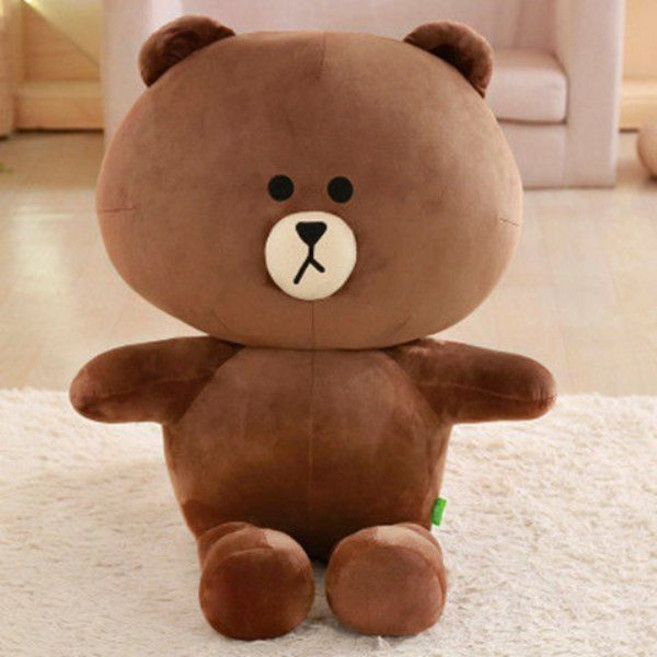 라인프렌즈 브라운 코니 대형 봉제인형, 70cm