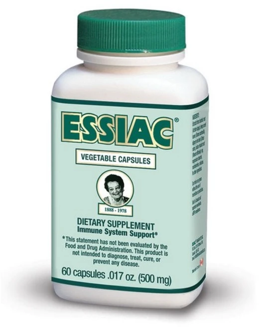 에시악 천연 허브 한방 치료제 간 해독 당뇨 60정, 1개, 60캡슐 - 쿠팡