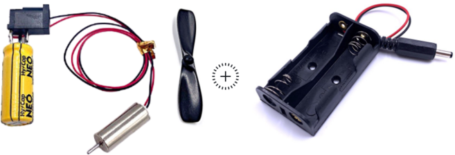 전동비행기모터 충전 콘덴서 비행기 글라이더 건전지케이스 배터리홀더 몸체, 1개