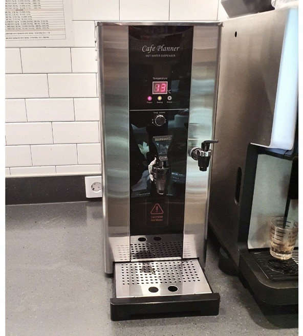 나이스3 온수기 핫워터디스펜서 정수 온수 듀얼코크 NS-3000C (카페 편의점 업소용), 3. 나이스3+쿠쿠정수카본필터(자가설치)