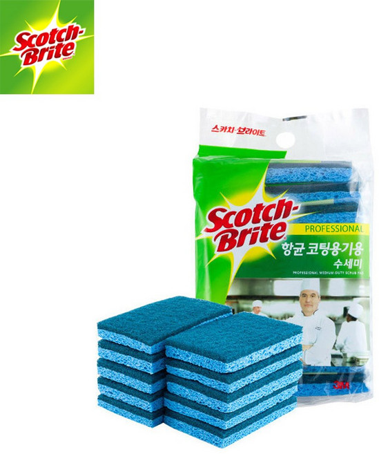 3M 스카치브라이트 수세미 모음, 1개