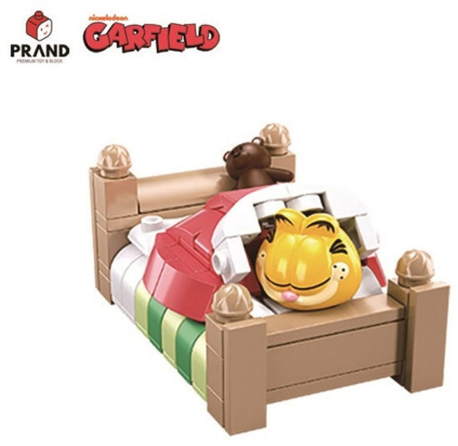 프랜디 블럭 누워있는 가필드 끼우는블럭 장난감 놀이 유치원교구