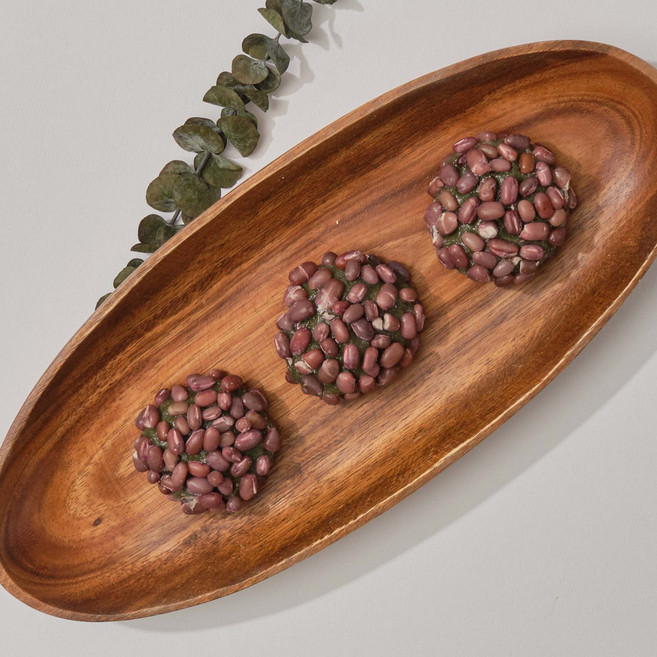 제주도 춘심이네 오메기떡 팥 20개입 모듬 팥떡 견과류 오쟁이 흑임자 맛있는떡, 20개