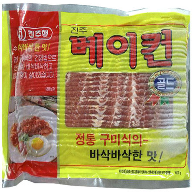 (냉동)베이컨골드(진주햄 1kg), 1, 1kg, 1개