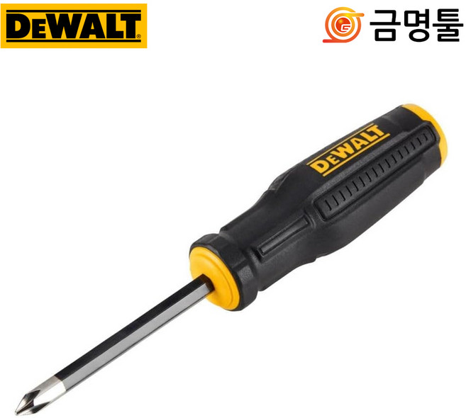디월트 DWHT65000 십자드라이버 PH1 75mm 마그네틱 팁(자석) 블랙크롬도금 S2 스틸바, 1