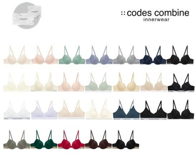 [백화점 정품] 코데즈컴바인 이너웨어 베이직몰드브라23중1택CDWBR171NY20
