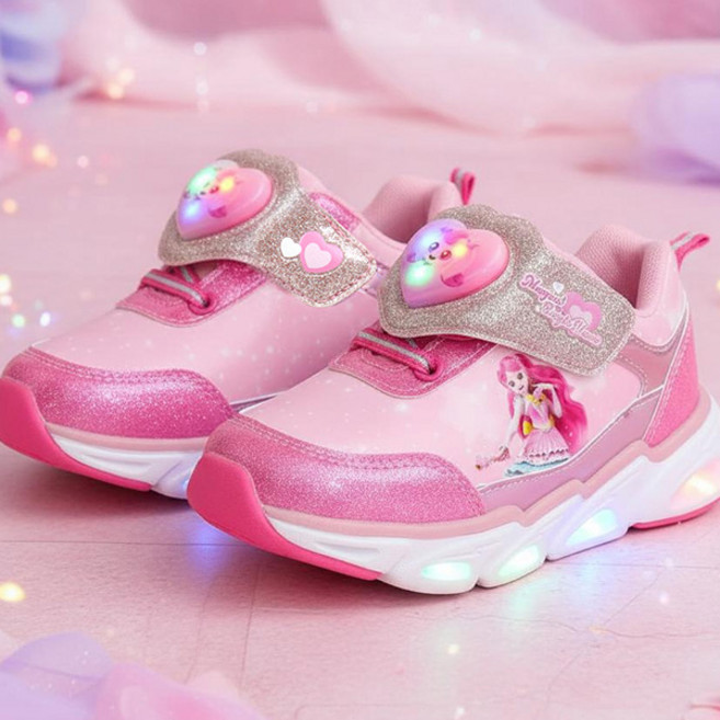 캐치티니핑 발광운동화-매지컬 하트 LED