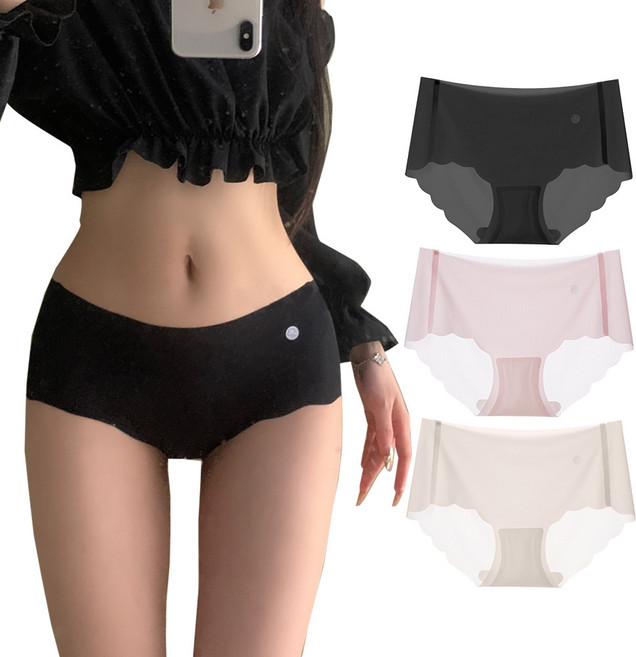 진우 여성 에어심리스 팬티 5매 세트 무봉제 노라인 퓨징 햄라인 레깅스속옷