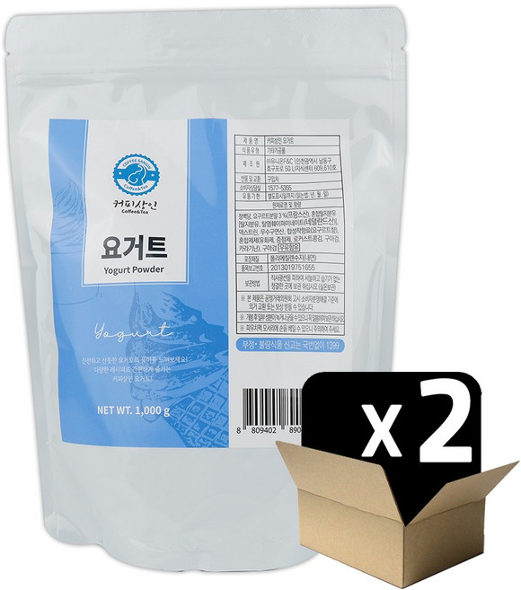 커피상인 프리미엄 요거트 파우더 1000g, 1개입, 2개, 1kg