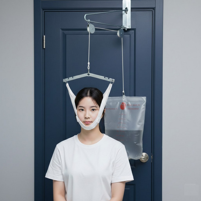 수동식 정형용 견인장치 목견인기 가정용목견인기 목운동 목스트레칭, 1개