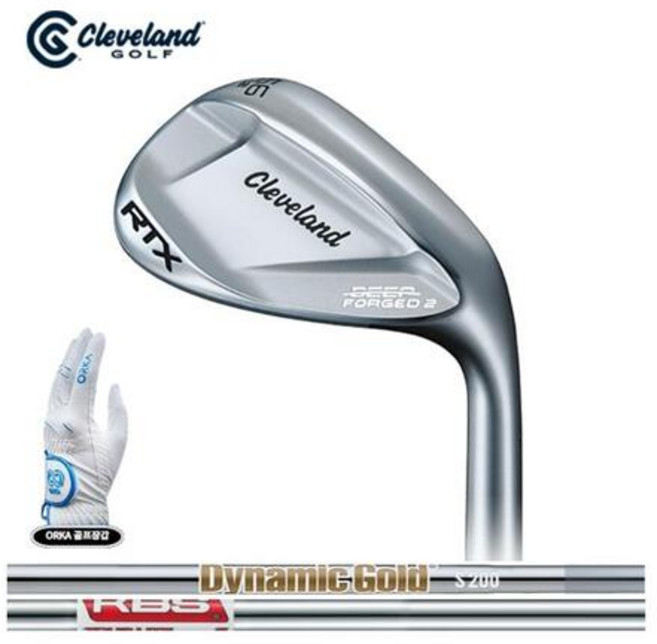 던롭스포츠코리아 클리브랜드 RTX 딥포지드2 웨지, DG 52도