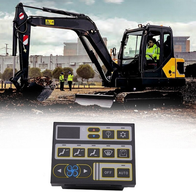 카라반 트레일러 자동차 에어컨 컨트롤러 24v ac controller for volvo ec140 ec210 ec290 굴삭기 부품 voe14541344, 1개